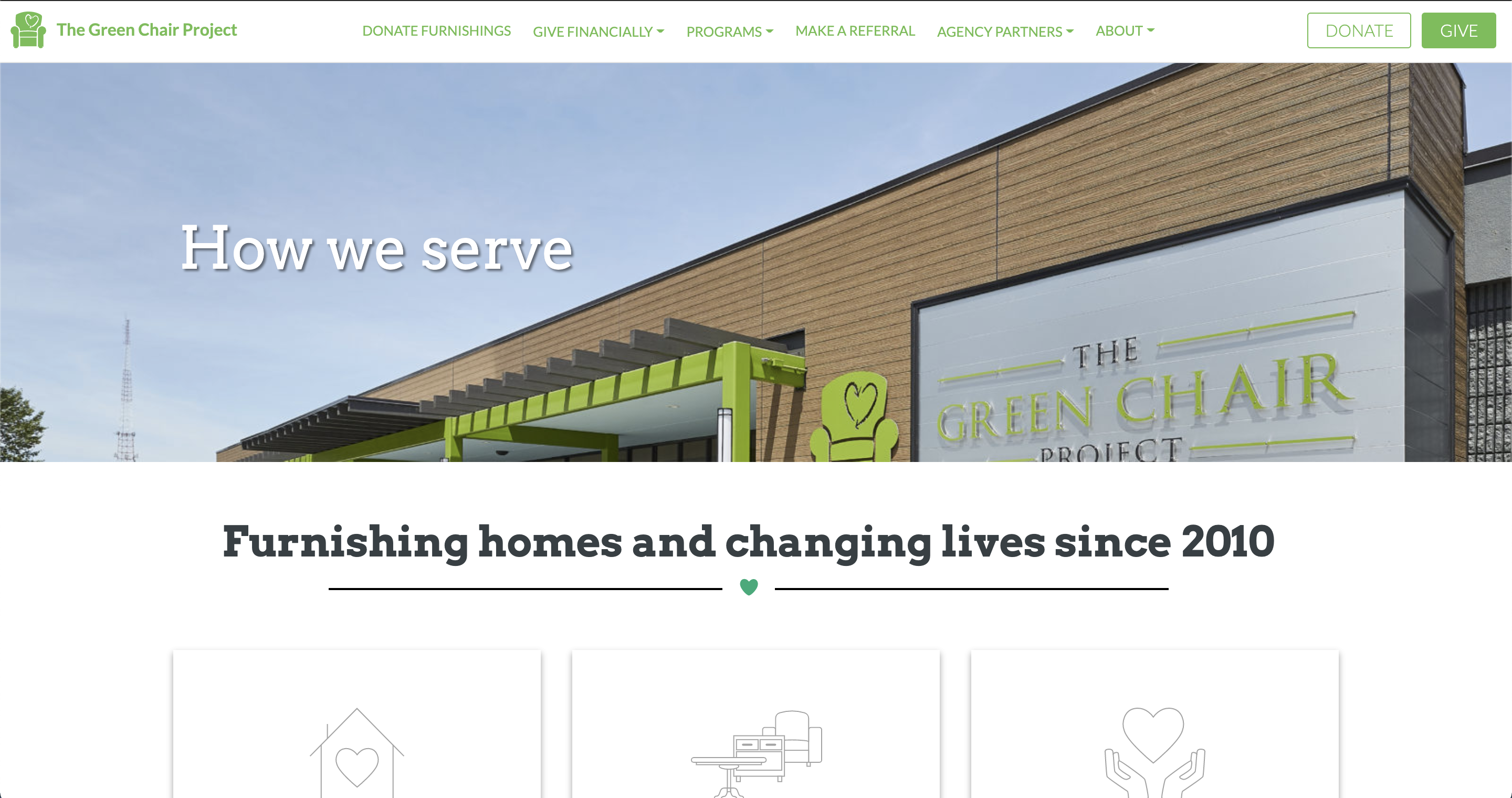 screenshot of featured project